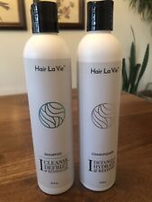 Hair La Vie Shampoo Cleanse & Conditioner Detangle Restore Healthy Hair 10 Oz