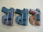 USA Premium In The Waistband IWB Leather Concealment Holster CCW: Choose Gun - 9