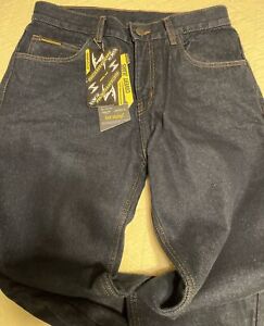 NEW w/tags Scorpion COVERT EXO Moto Denim Motorcycle Riding Blue Jeans Size 32