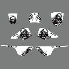 Decal Sticker Kit For Yamaha PW 80 All Years PIT Bike White Graphics Backgrounds