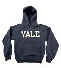 Vintage 90s Champion Yale University Men’s Small Hoodie Sweatshirt Spell Out