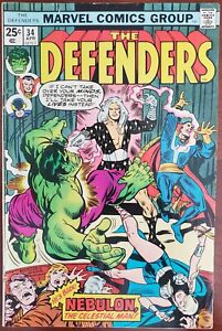 The Defenders #34 VG/F 5.0 (Apr 1976, Marvel) ✨