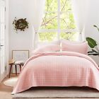 New ListingSunStyle Home - King Quilt Set - Pink - Lightweight - Bedspread - 2 Shams - New