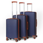 Luggage 3 Piece Set Suitcase Spinner Hardshell Lightweight 20/24/28
