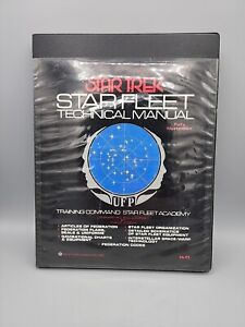 New ListingStar Trek Star Fleet Technical Manual Franz Joseph 1st Edition 1975 Illustrated