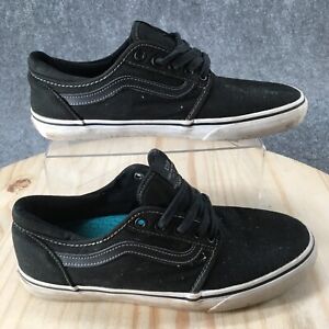 Vans Shoes Mens 9.5 Off The Wall Old Skool Low Sneakers Black Fabric Canvas