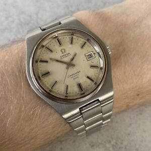 Omega Seamaster Cosmic 2000 Automatic Swiss Vintage Date Watch - Due Service