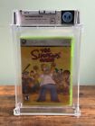 WATA Graded The Simpsons Game 9.6 A+ Microsoft Xbox 360, 2007) Sealed