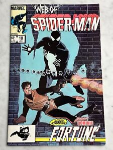 Web of Spider-Man #10 NM- 9.2 - Buy 3 for Free Shipping! (Marvel, 1986) AF