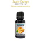 Sweet Orange Essential Oil, Citrus aurantium dulcis. 100% Pure and natural.