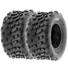 Pair of 2, 20x10-9 20x10x9 Quad ATV All Terrain AT 6 Ply Tires A022 by SunF