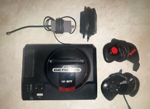 (TESTED) Sega Genesis Model 1 Console Bundle w/2 Controllers, Power + RF Adapter