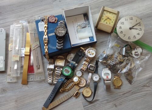 Vintage Watch & Parts Lot Seiko Kinetic #27