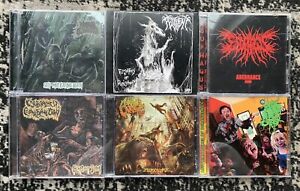 Lot of Slam Death Metal & Goregrind CDs (12 Albums in Total)