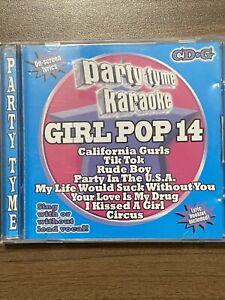 Party Tyme Karaoke: Girl Pop, Vol. 14 by Party Tyme Karaoke (CD, 2010)