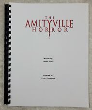 The Amityville Horror Movie Script Reprint Full Screenplay Full Script 1979