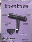 BEBE Black Ionic Pro Hair Dryer, 1200W Make Hair Smooth And Supple