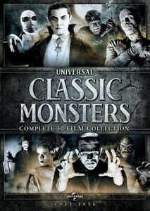 Universal Classic Monsters Complete 30-Film Collection DVD Edgar Barrier NEW