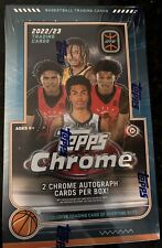 2022-23 Topps Chrome Overtime Elite Basketball Sealed Hobby Box-2 Autographs!