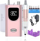 35000RPM Rechargeable Electric Nail Drill Machine Manicure Portable Nail Files