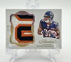 2019 Panini Flawless David Montgomery RC Tri-Color Patch 11/25 Gold BEARS-LIONS