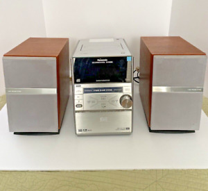 PANASONIC SA-PM39D DVD Stereo System *5 Disc CD/DVD, Cassette
