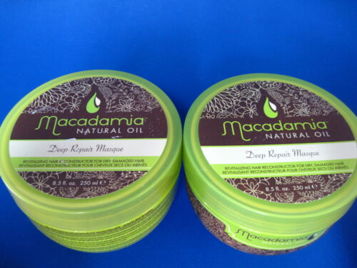 Macadamia Deep Repair Masque Reconstructor for Dry Hair 8.5 oz PACK OF 2