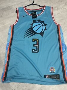 Nike Chris Paul Phoenix Suns Jersey, Size 54 - Blue