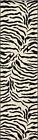 Wildlife Collection Animal Inspired with Zebra Design Area Rug, 2 ft 7 in x 1...