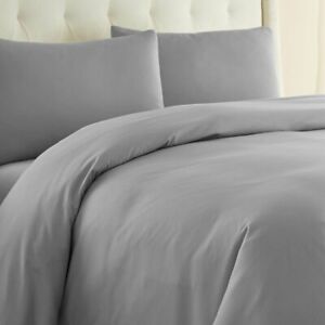 Premium Bamboo Duvet Cover, 12 Colors, Extra Soft and Warm, Luxury, Twin Queen