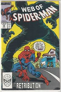 WEB OF SPIDER-MAN  #39  1988