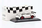 1:43 Porsche 911 992 GT3 RS 2023 White Red Rims Writing Minichamps