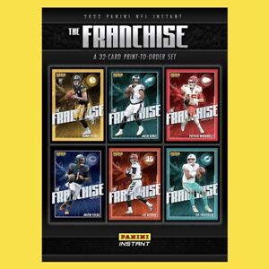 2022 Panini Instant Football - NFL THE FRANCHISE SP - Pick A Card - RC 🔥