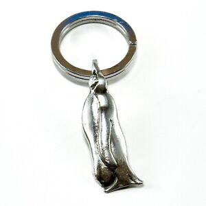 New ListingPenguin Sterling Silver Keychain / Pendant By Joseph Addotta Signed