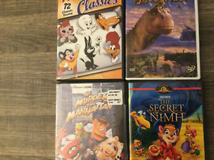 New ListingLot of 4 children’s movies NEW sealed DVDs