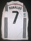 2014/2015 Adidas Real Madrid Cristiano Ronaldo Long Sleeve Kit Jersey Shirt