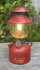 Vintage 1953 Coleman Gas Lantern Model 200A Red