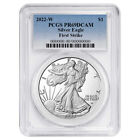2022-W Proof $1 American Silver Eagle PCGS PR69DCAM FS Blue Label