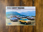 1983 Chevy Trucks Brochure: 4WD,PickUp,BLAZER,SUBURBAN,S10,VAN,EL CAMINO,Diesel