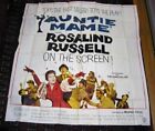 AUNTIE MAME (1958) 10373 Movie Poster  Large Format Six-Sheet Original  Rosalind