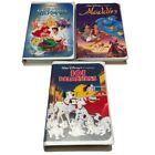Disney Black Diamond Classics VHS Children's Movies Lot of 3