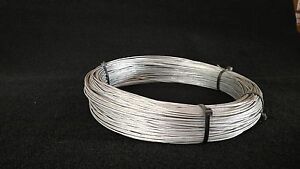 1x19 3/32 100' SNARE CABLE GALVANIZED AIRCRAFT SURVIVAL WIRE TRAPPING