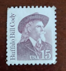 Buffalo Bill Cody 15 Cent USA 1988 Postage Stamp Unused