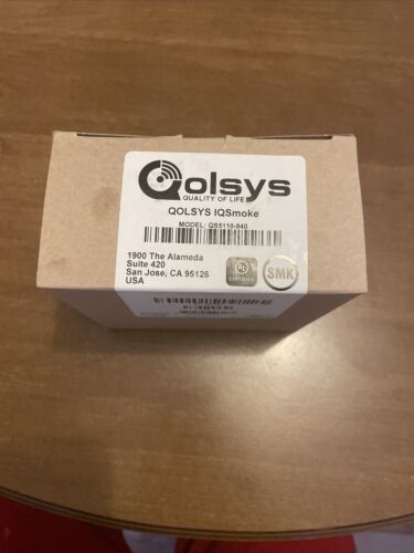 🔥New 🔥Photoelectric Qolsys QS5110-840 IQ Wireless Smoke and Heat Detector 🔥🔥