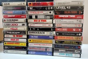 80s Synth-Pop/New Wave Cassette Tapes Lot