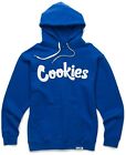 NWT Authentic Berner Cookies Clothing CKS Original Logo Royal Blue/White Hoodie
