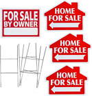 Home for Sale by Owner Yard Sign Combo Kit - Includes Directional Home for Sale
