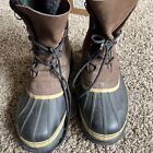 Sorel Caribou Men's Size 12 Waterproof Leather Winter Snow Boots Great Cond.