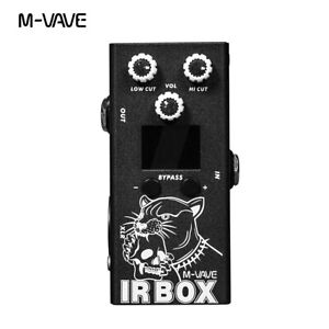 M-VAVE Guitar Pedal Effectr IR BOX Cabinet Simulator and IR Loader Support APP
