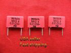 5 pcs -  .01uf   (0.01uf, 10nf)   250v  polyester film WIMA capacitors (S)